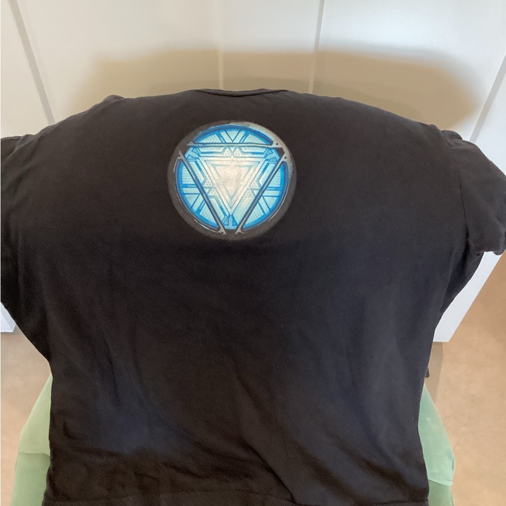 Ironman 3 tee shirt, in black. Size large.